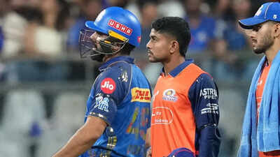 IPL 2026: Rohit Sharma retires hurt; Ritika Sajdeh's reaction breaks the internet | Cricket News