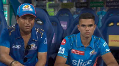 'Happy Birthday but ... ': Arjun Tendulkar wishes father Sachin as legend turns 53 - Watch | Cricket News