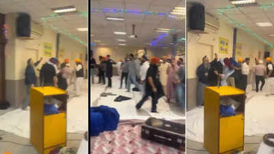 Gurudwara Incident In Germany: Flying turbans, kirpans: Gurudwara in Germany turns into battleground as Sikh groups clash