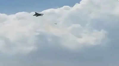 US F-15 vs Shahed drone: Dramatic video shows failed interception over Erbil