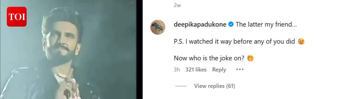 Deepika Padukone breaks 'silent treatment' on Dhurandhar 2 amid Ranveer Singh’s success: ‘I watched it way before any of you did’ |