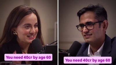 ‘You’ll need ₹40 crore to retire in India’: Founder’s advice shocks internet