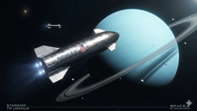 SpaceX's Starship could cut travel time to Uranus in half |