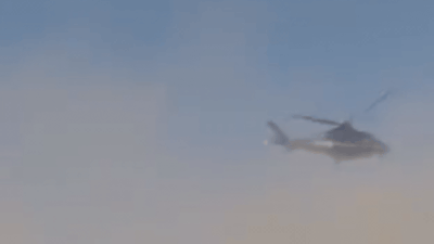 Close shave: Chhagan Bhujbal’s helicopter lands in parking area in Pune- watch | India News