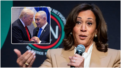 Kamala Harris: Kamala Harris says Donald Trump was ‘pulled into’ Iran war by Netanyahu, calls it distraction over ‘Epstein files’