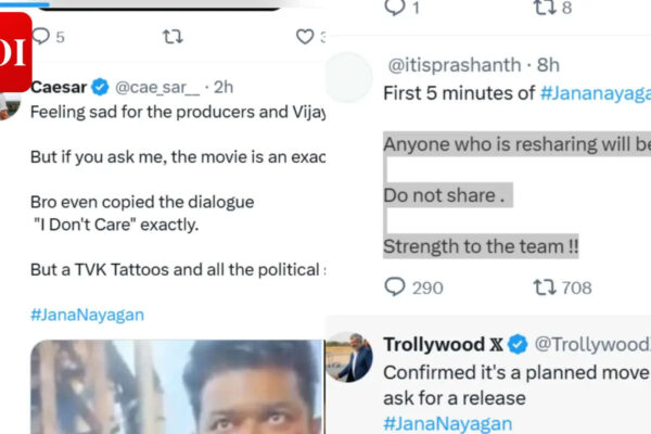 'Jana Nayagan' 5-minute clip leaked online: Thalapathy Vijay introduction scene surfaces; Fans demand immediate action | Tamil Movie News