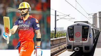 IPL 2026: Virat Kohli fever peaks in Delhi; Metro offers big relief on DC vs RCB match day | Cricket News