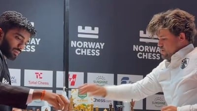 Magnus Carlsen avenges painful D Gukesh defeat that sparked viral table slam moment: 'Got that monkey off my back'