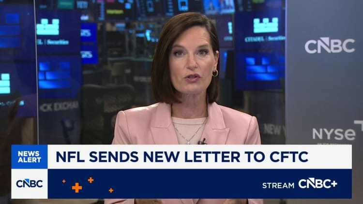 NFL letter wants certain betting contracts banned