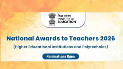 National Awards to Teachers 2026: Education Ministry invites application— check eligibility and how to apply