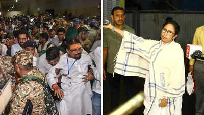 Mamata Banerjee: Mamata storms EVM strongroom; TMC, BJP lock horns over tampering claims: How late-night drama unfolded | India News
