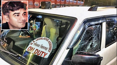 Bengal bloodshed: Suvendu’s PA killed in car near Kolkata | India News