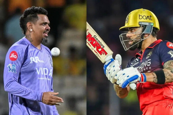 RCB vs KKR Live: Covers on as rain pours in Raipur before toss
