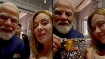 PM Modi's surprise gift for Giorgia Meloni has a very 'Melodi' twist