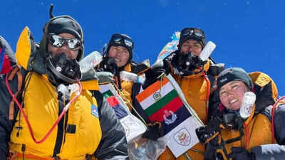 BSF's All-Women Team Makes History by Summiting Mount Everest | India News