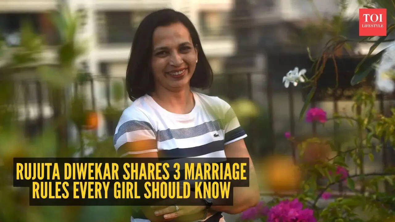 Rujuta Diwekar shares 3 marriage rules every girl should know