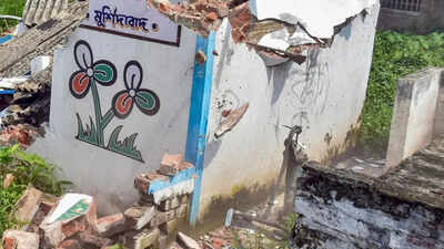 'Relief materials illegally stored': Villagers vandalise TMC MP's party office | India News