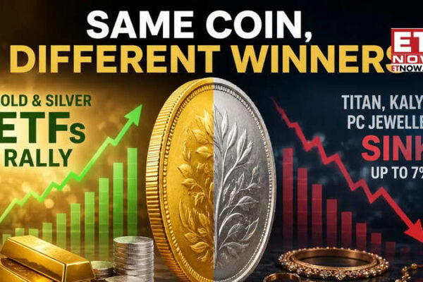 Same coin, different winners: Gold, silver ETFs jump up to 7% while Titan, Kalyan Jewellers, PC Jeweller slide after import duty hike - Markets