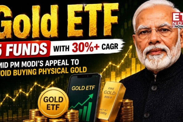 Gold ETF Investment Plan: 5 funds with 30%+ CAGR amid PM Modi’s appeal to avoid physical gold buying - Mutual Funds