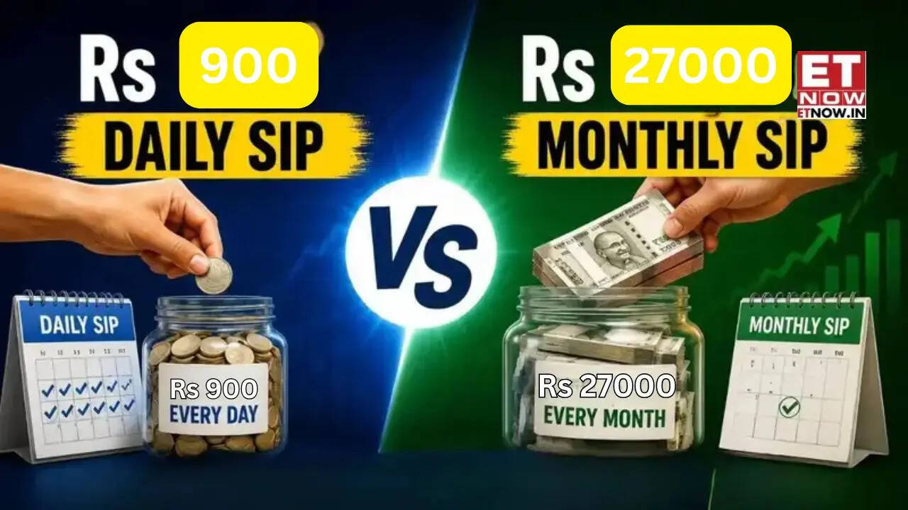 Rs 900 daily SIP vs Rs 27000 monthly SIP: Which can generate higher corpus? See calculations - Mutual Funds