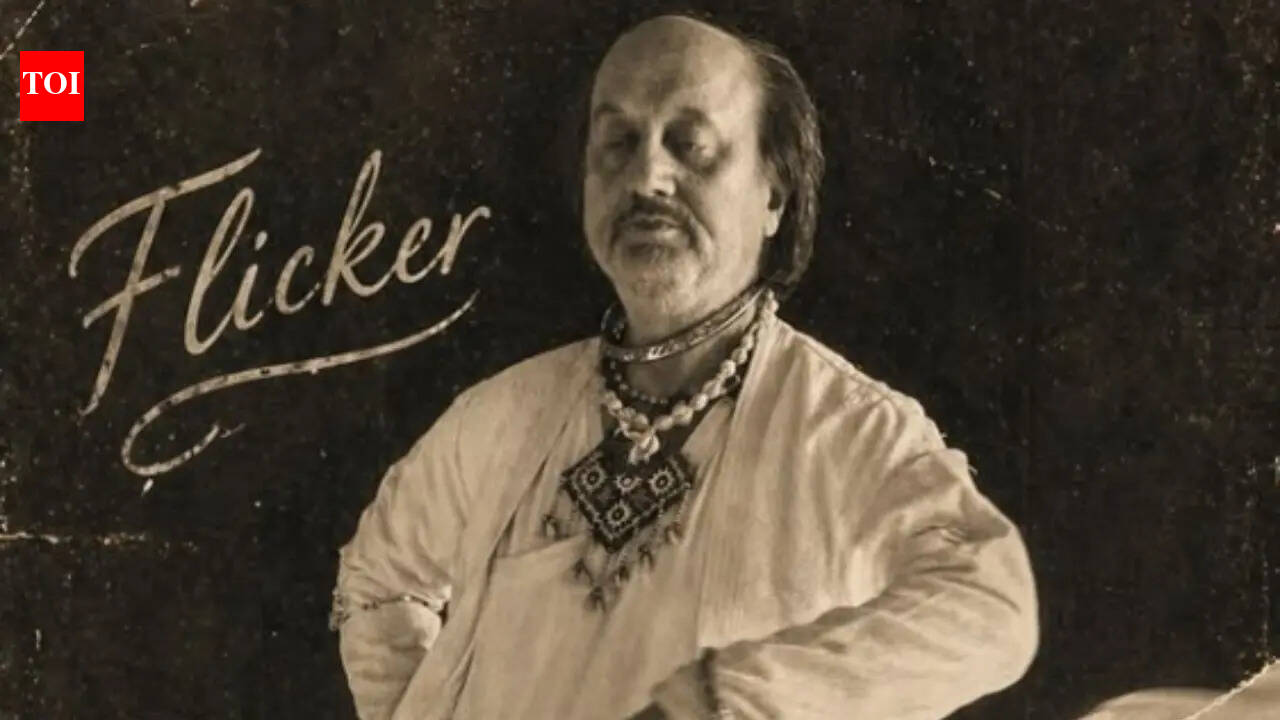 Anupam Kher unveils ‘Flicker’ FIRST LOOK, reveals stunning dancer avatar for 551st film: 'I chose the harder road' | Hindi Movie News