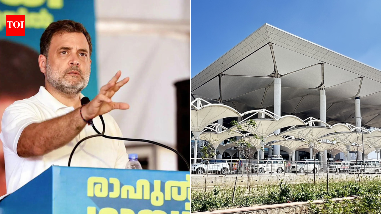 Evening news wrap: Rahul attacks Centre over LPG price hike; Noida int'l airport to begin flight ops from June 15 & more | India News