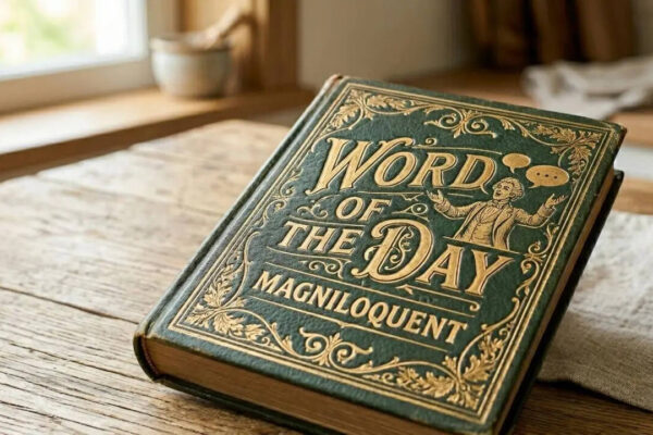 Word of the day: Magniloquent |
