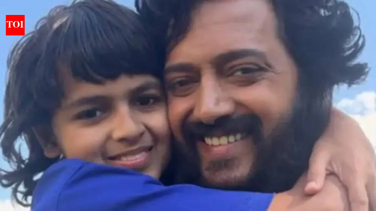 Riteish Deshmukh: When 'Raja Shivaji' actor Riteish Deshmukh revealed how son Riaan inspires him; ‘Laugh loudly at silly things' | Hindi Movie News