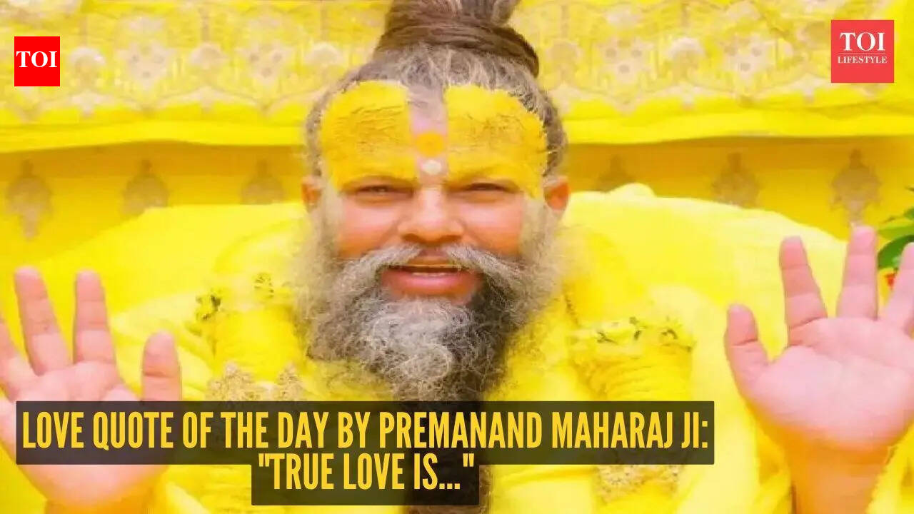 Love quote of the day by Premanand Maharaj ji: "True love is..."