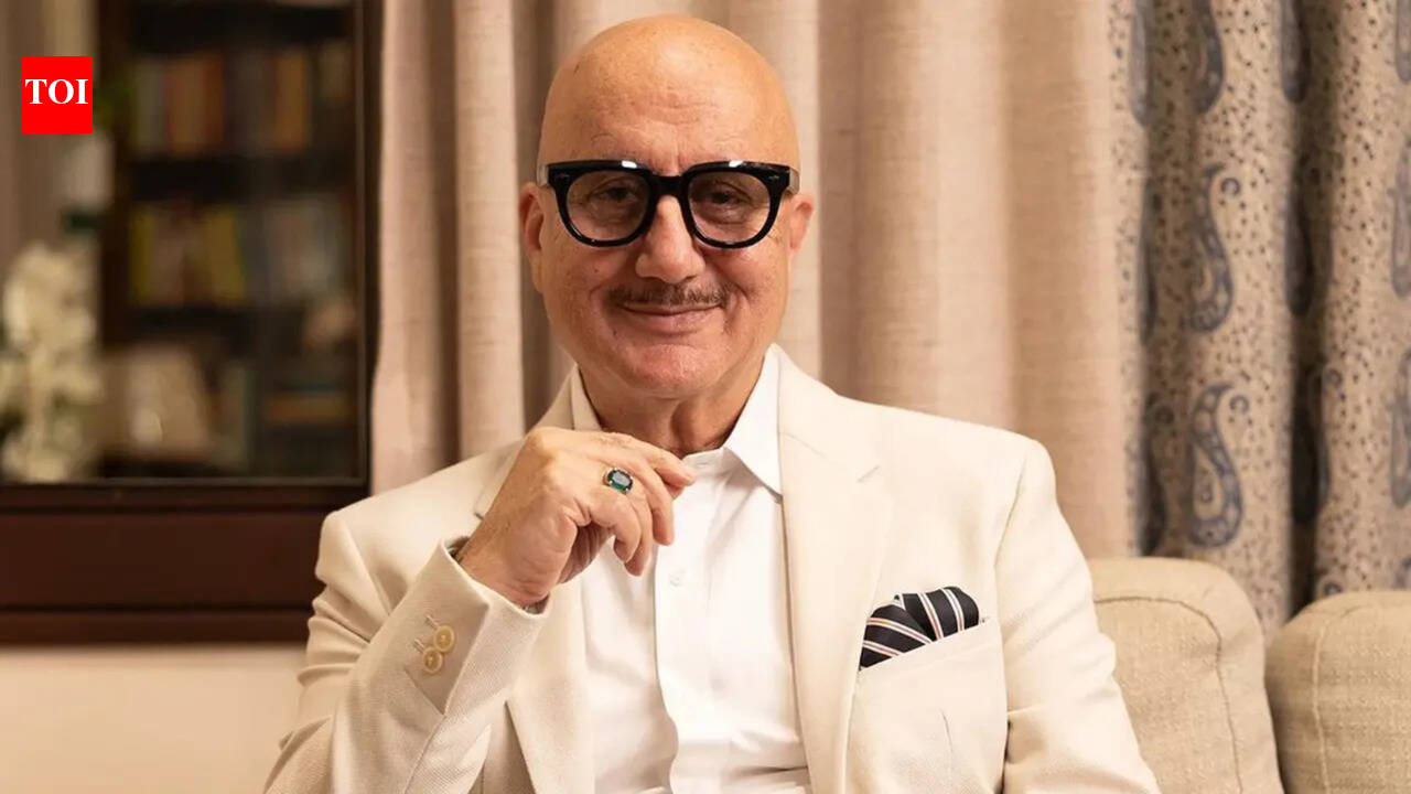 Anupam Kher: Anupam Kher reflects on his 55-year journey, says an actor’s face becomes a 'reservoir' of experience | Hindi Movie News