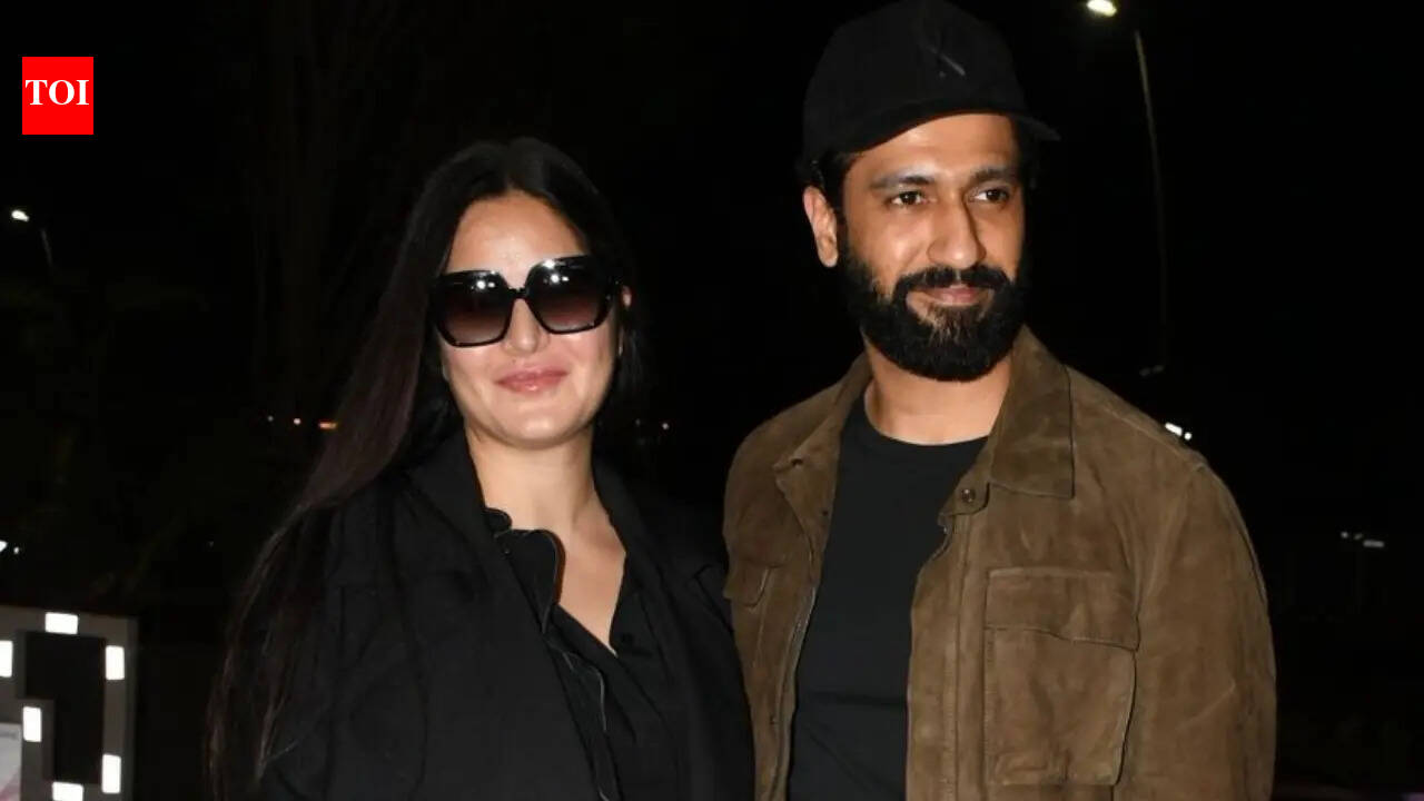 Vicky Kaushal, Katrina Kaif make FIRST appearance together after becoming parents to son Vihaan, netizens can't stop gushing - PICS inside | Hindi Movie News