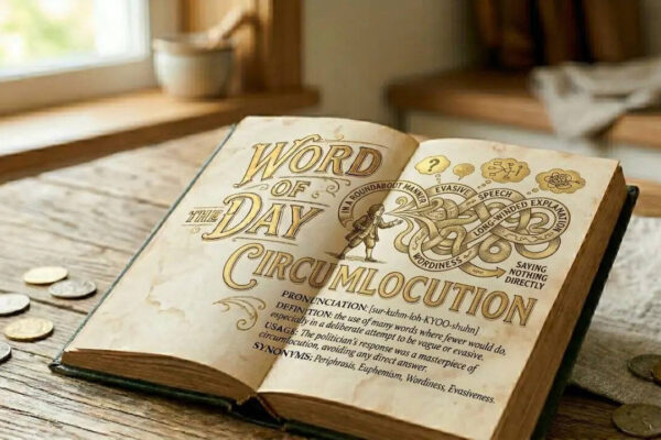 Word of the day: Circumlocution |