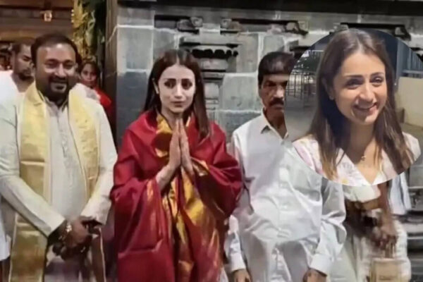Trisha Krishnan visits Tirupati temple on her birthday; 'Karuppu' actress’ simple look and fans reaction ate unmissable |