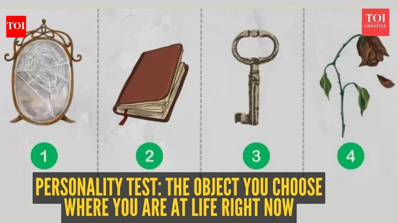 Personality test: The object you choose reveals where you are at life right now