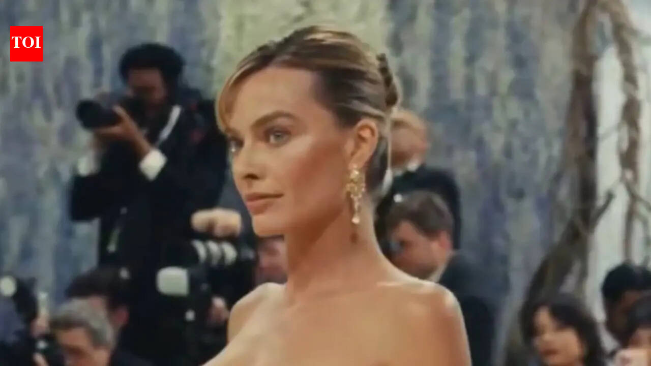 Met Gala 2026: Margot Robbie opts for a gold, stuns in a minimalist dress that took 761 hours to make |