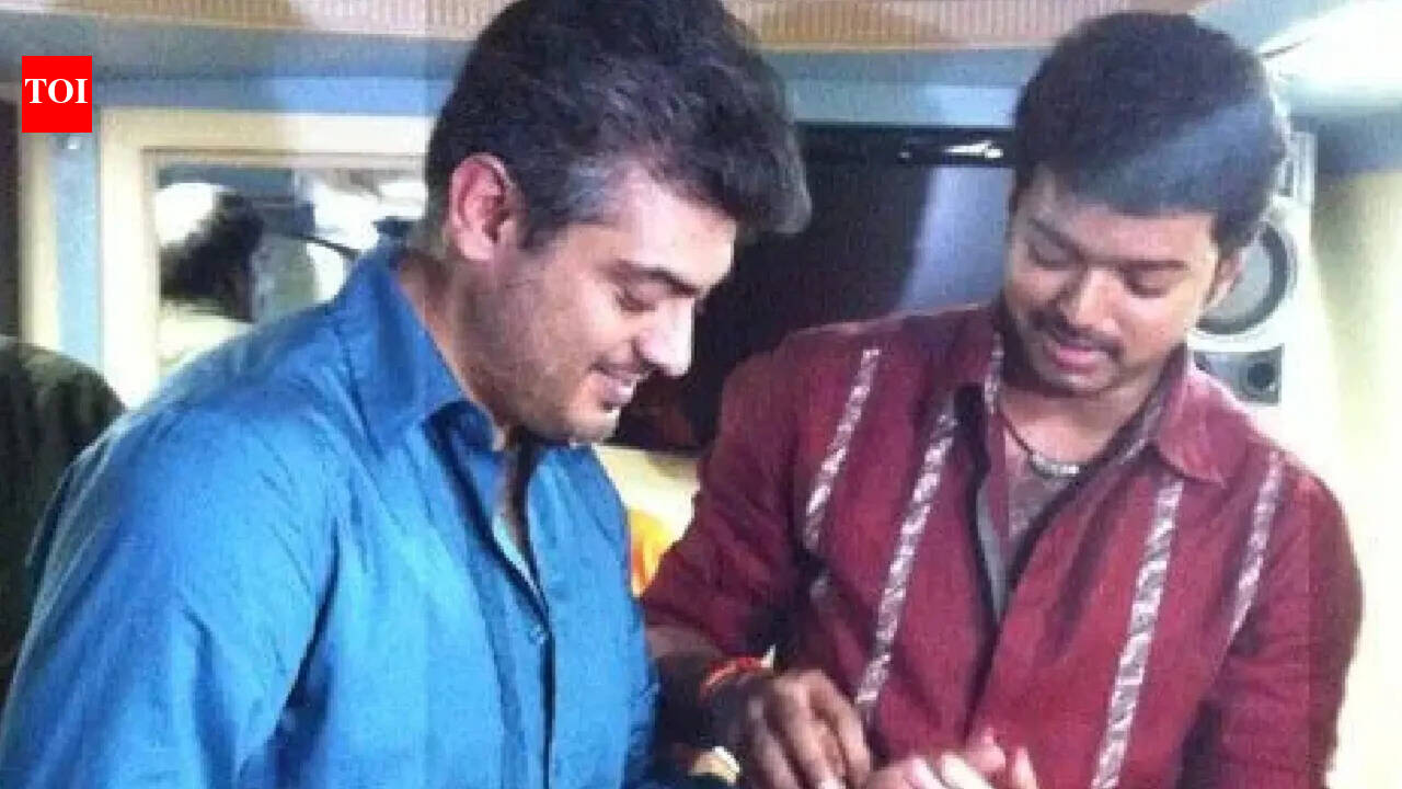 'Very happy for your success,' Ajith extends wishes for Thalapathy Vijay over his victory in the TN elections | Tamil Movie News