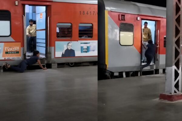 A mother can do anything! This woman almost lost her life while trying to board a train, but she had to because her child....