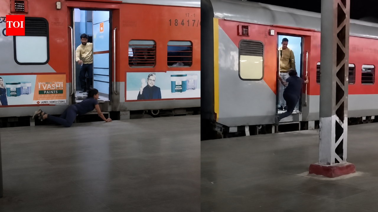 A mother can do anything! This woman almost lost her life while trying to board a train, but she had to because her child....