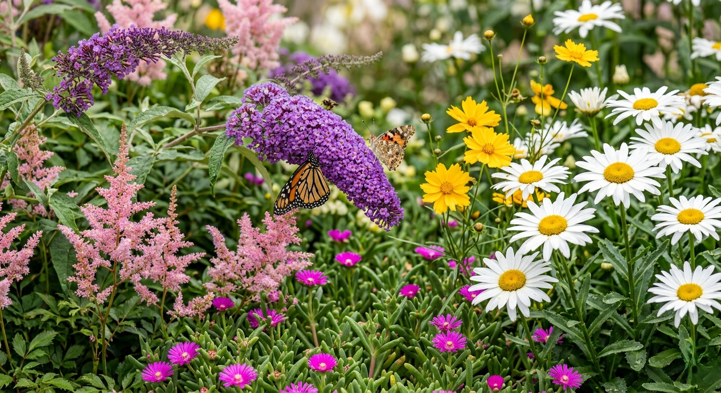 These garden perennials bloom from spring to frost and come back every year |
