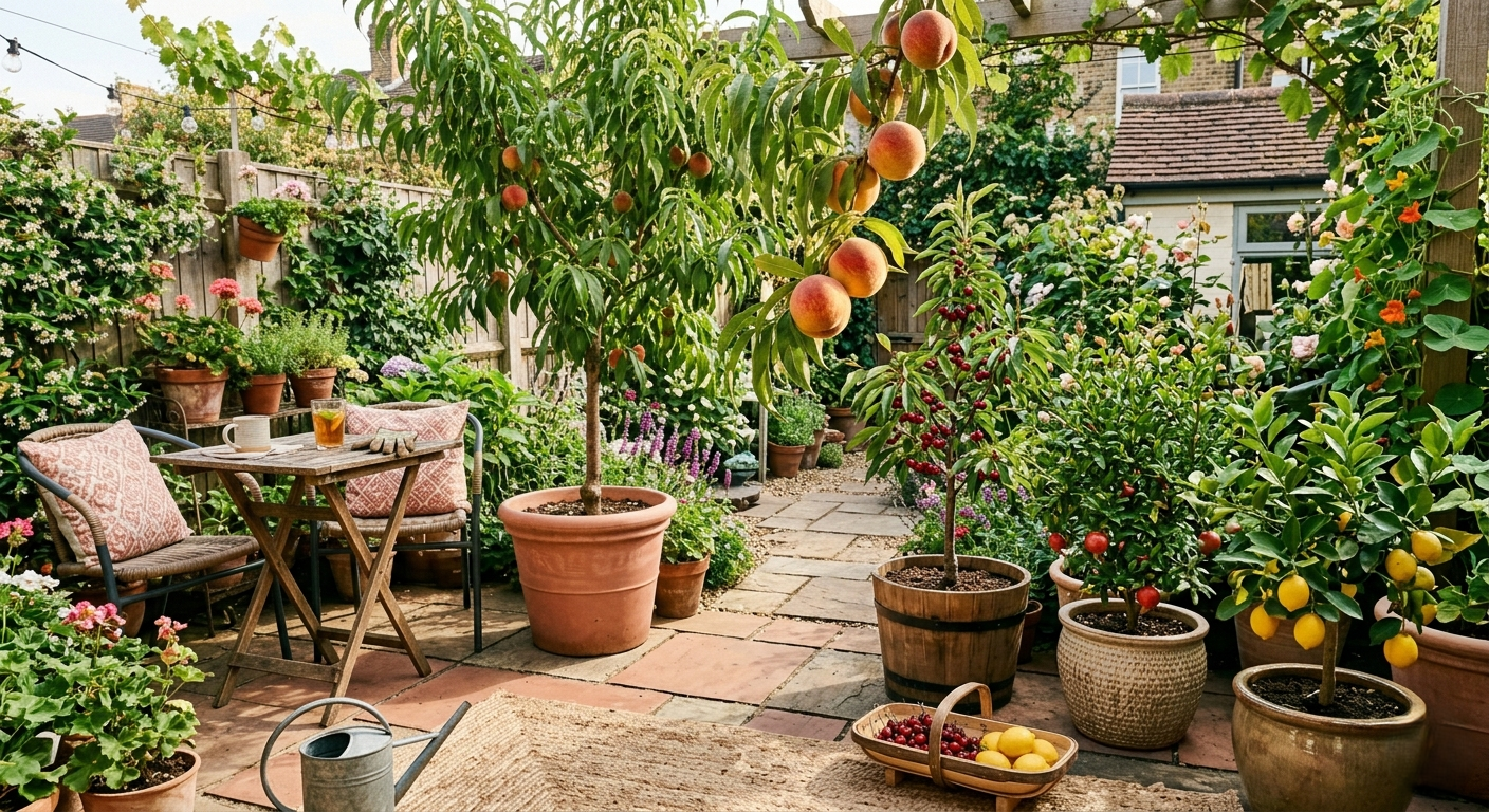 9 fruit trees you can grow in a small yard or patio |