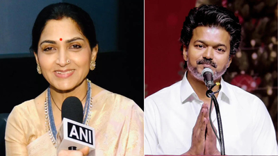 'He should lead': BJP state vice president Khushbu Sundar backs TVK chief Vijay for CM | India News