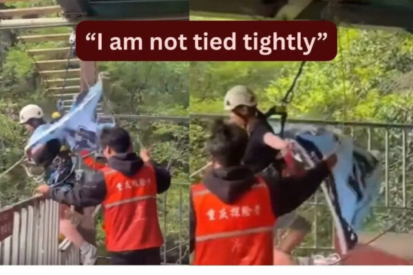 She kept screaming, “I am not tied well”; teen tourist dies in a cliff swing accident in China sparking outrage over adventure tourism safety