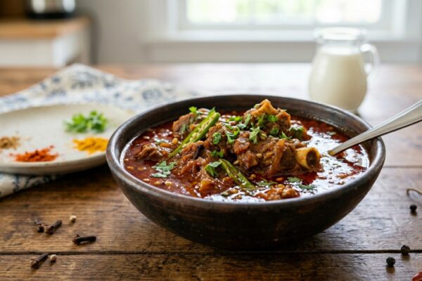 Traditional Kohlapuri mutton recipe: Authentic recipe with spicy ingredients and slow-cooked flavours |