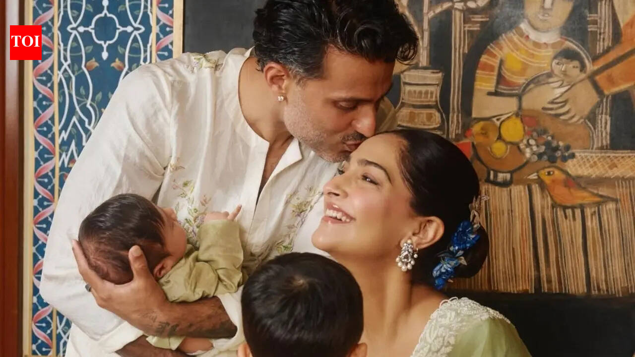 Sonam Kapoor, Anand Ahuja announce name of second child with adorable PICS, here's what Rudralokh means |