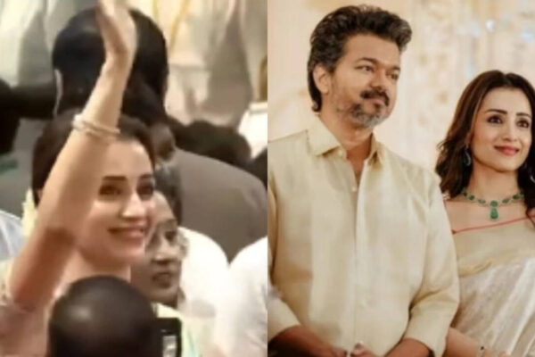 Trisha Krishnan: Vijay Thalapathy Sworn in as Chief Minister of Tamil Nadu Amidst Celebrity Support |