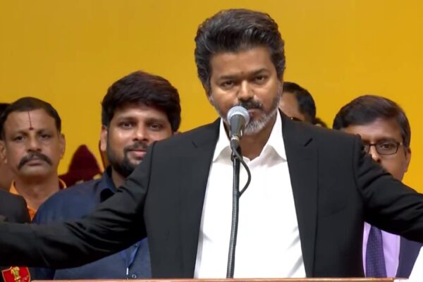 TVK ends decades-old DMK-AIADMK dominance, actor-politician Vijay sworn in as Tamil Nadu chief minister | India News
