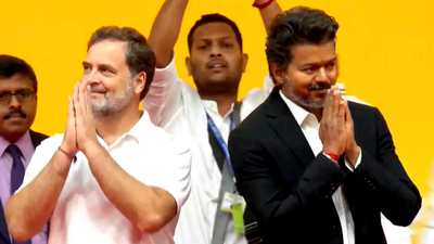 'New generation. New voice. New imagination': Rahul Gandhi says 'Tamil Nadu has chosen' as Thiru Vijay takes oath | India News
