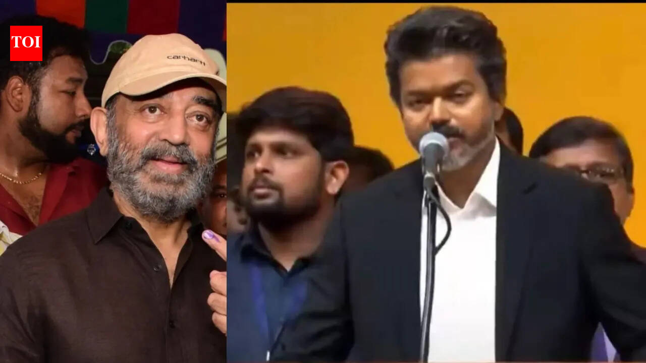 Kamal Haasan: 'May Tamil Nadu shine': Kamal Haasan pens heartfelt note to 'brother' Vijay as he takes oath as Chief Minister | Tamil Movie News