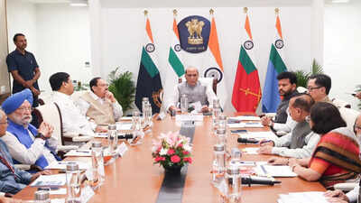 No shortage of petro products, avoid panic but follow PM's save-fuel advice: Rajnath at iGoM meet | India News