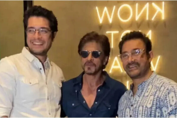 Junaid Khan: Shah Rukh Khan's funny advice to Junaid Khan; says, 'Call me if you want to complain about your father' | Hindi Movie News